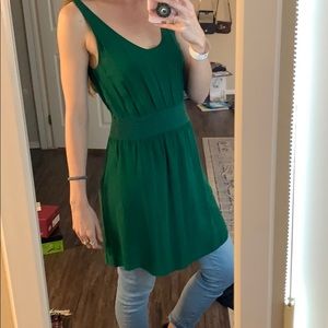 Super cute silk dress - green